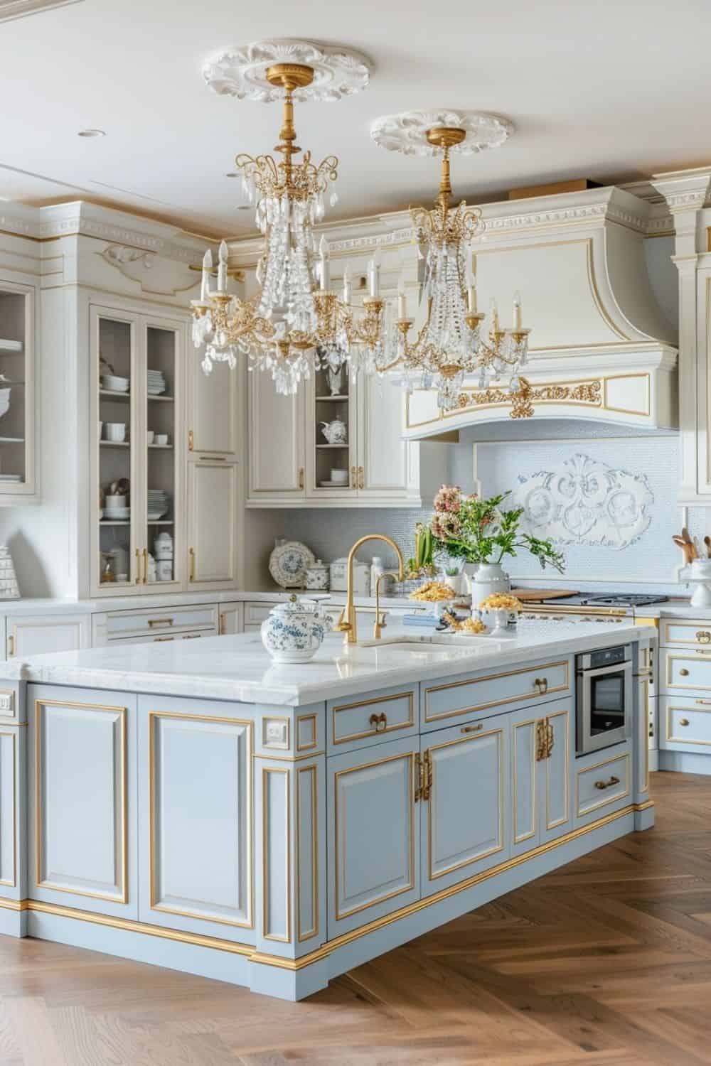 65 Jaw-Dropping Luxury Kitchens For That Wow Factor | The Olive Branch Nest