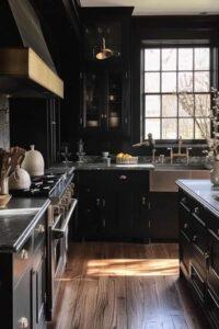 Country Chic: 30 Timeless Moody Farmhouse Kitchen Designs | The Olive ...