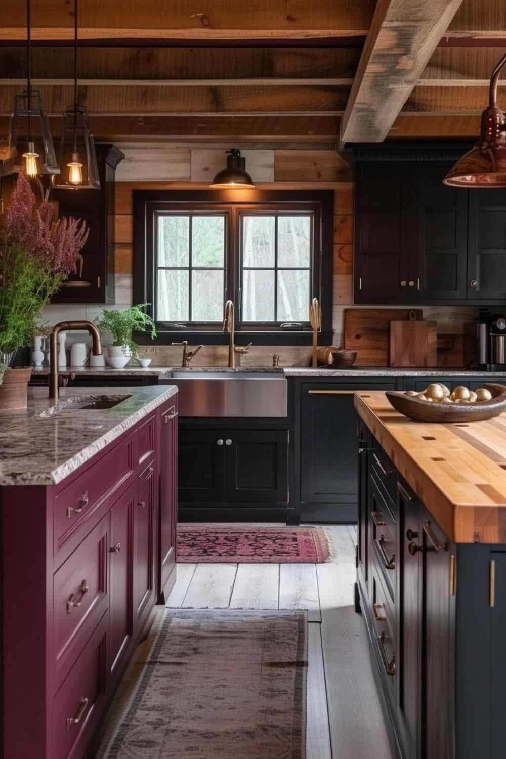 Country Chic: 30 Timeless Moody Farmhouse Kitchen Designs | The Olive ...