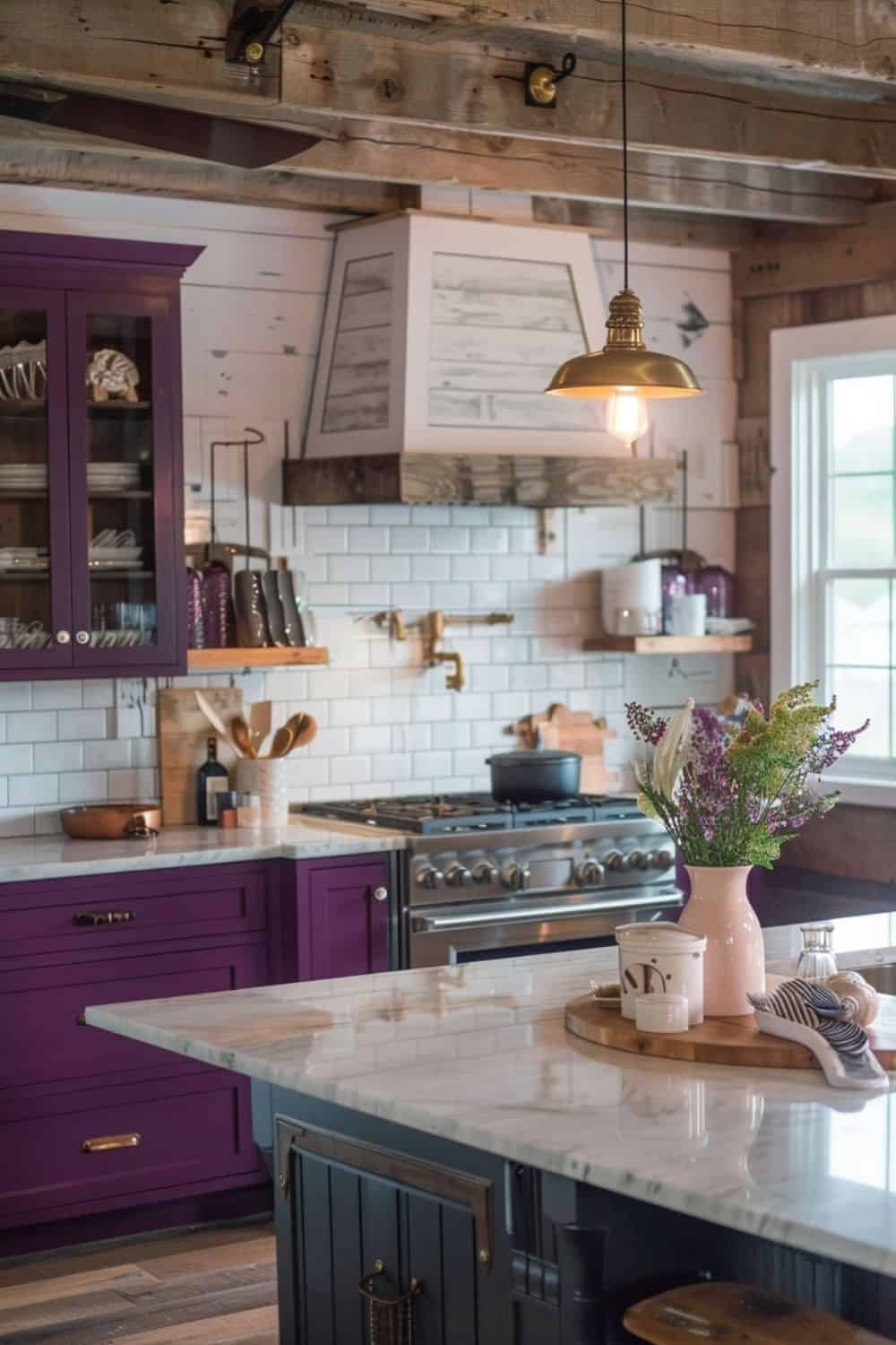 Majestic Tones: Explore 40 Purple Kitchens For A Touch Of Magic | The ...