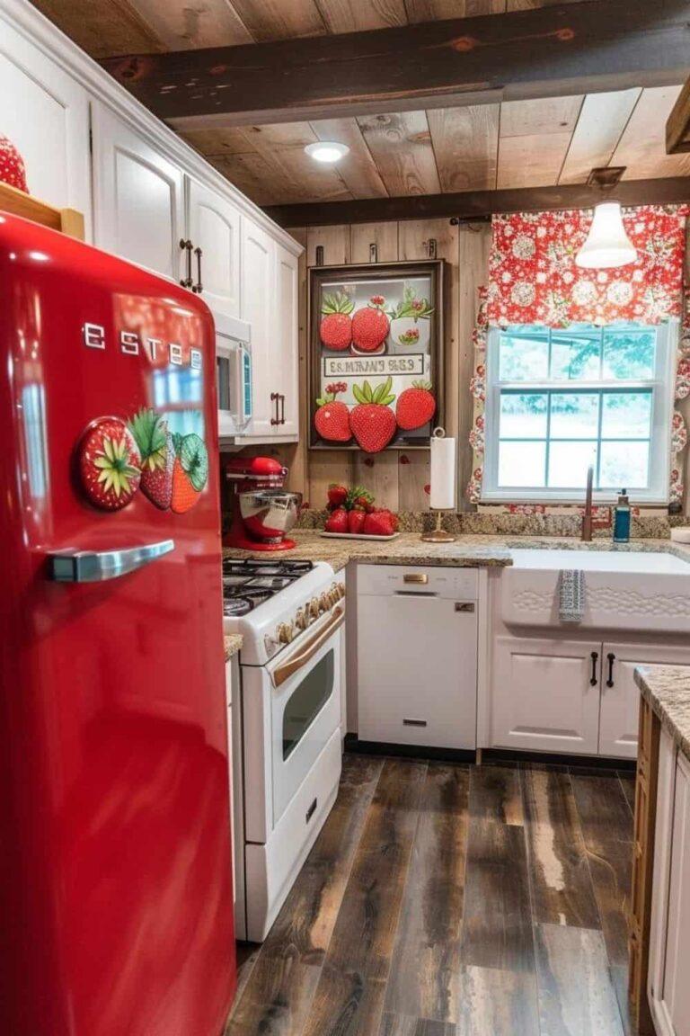 15 Strawberry Kitchen: Fresh And Fun Ideas And Inspiration | The Olive ...