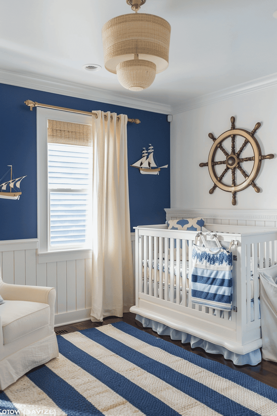 25 Blue Nursery Ideas To Welcome Your Little Boy | The Olive Branch Nest