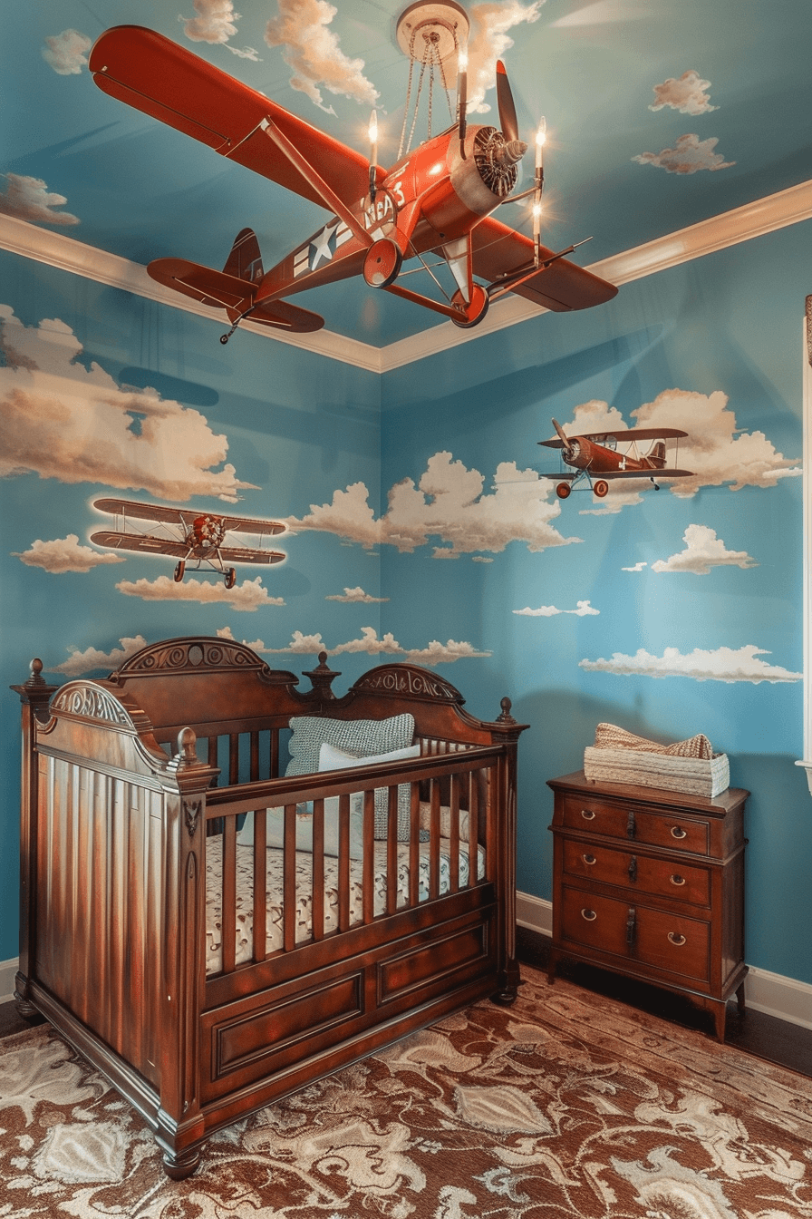 25 Blue Nursery Ideas To Welcome Your Little Boy | The Olive Branch Nest