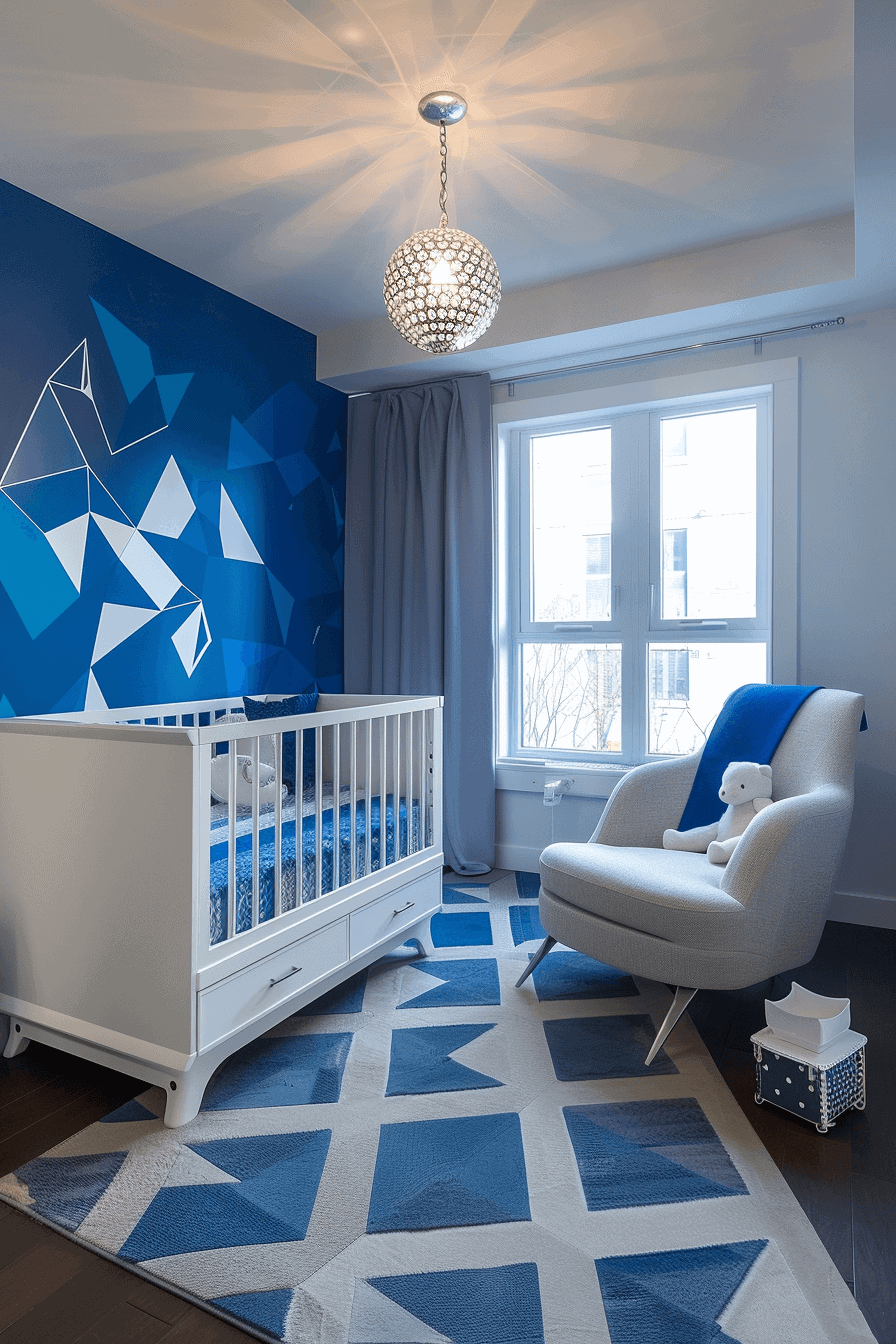 25 Blue Nursery Ideas To Welcome Your Little Boy | The Olive Branch Nest