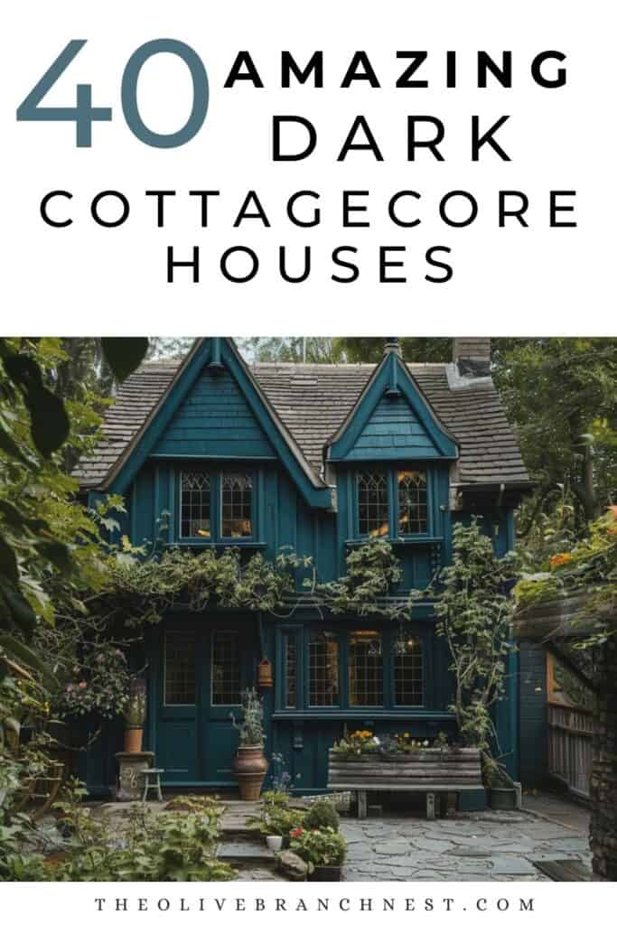 Dark Cottagecore Houses