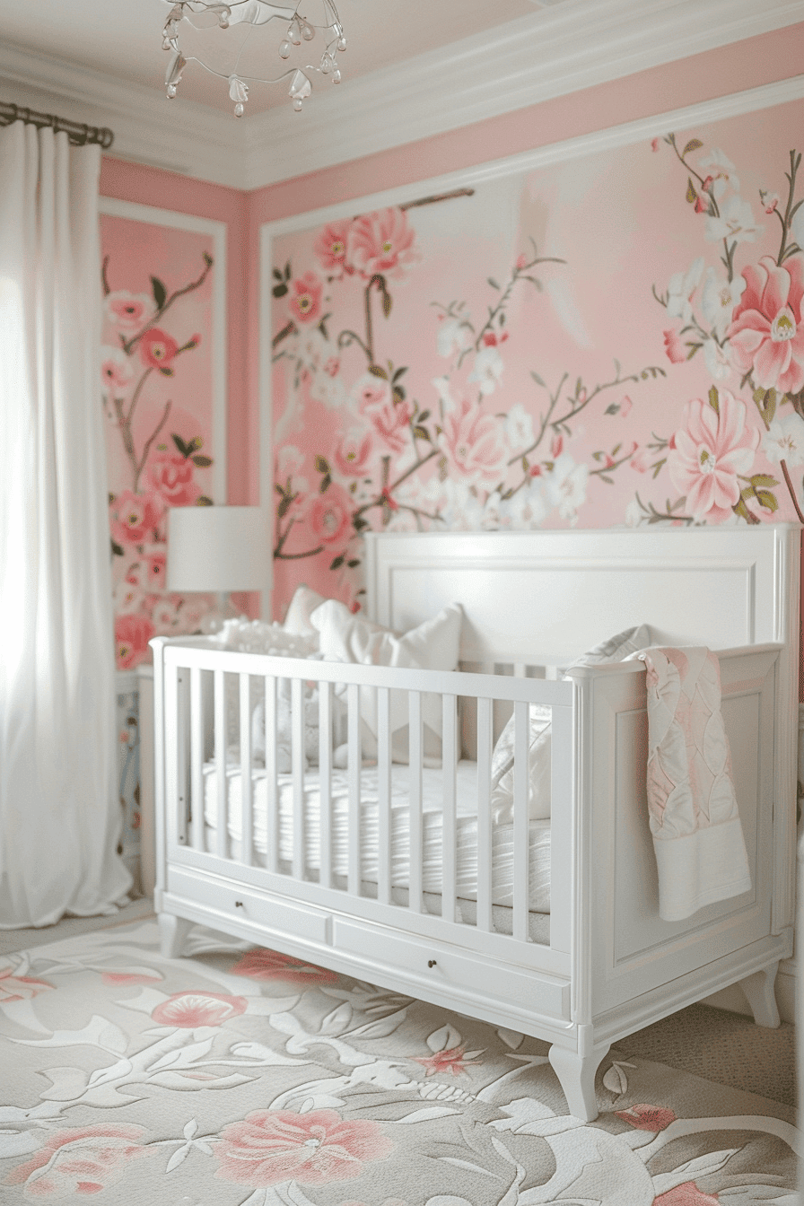 25 Adorable Pink Nursery Inspirations For Your Little Girl | The Olive ...