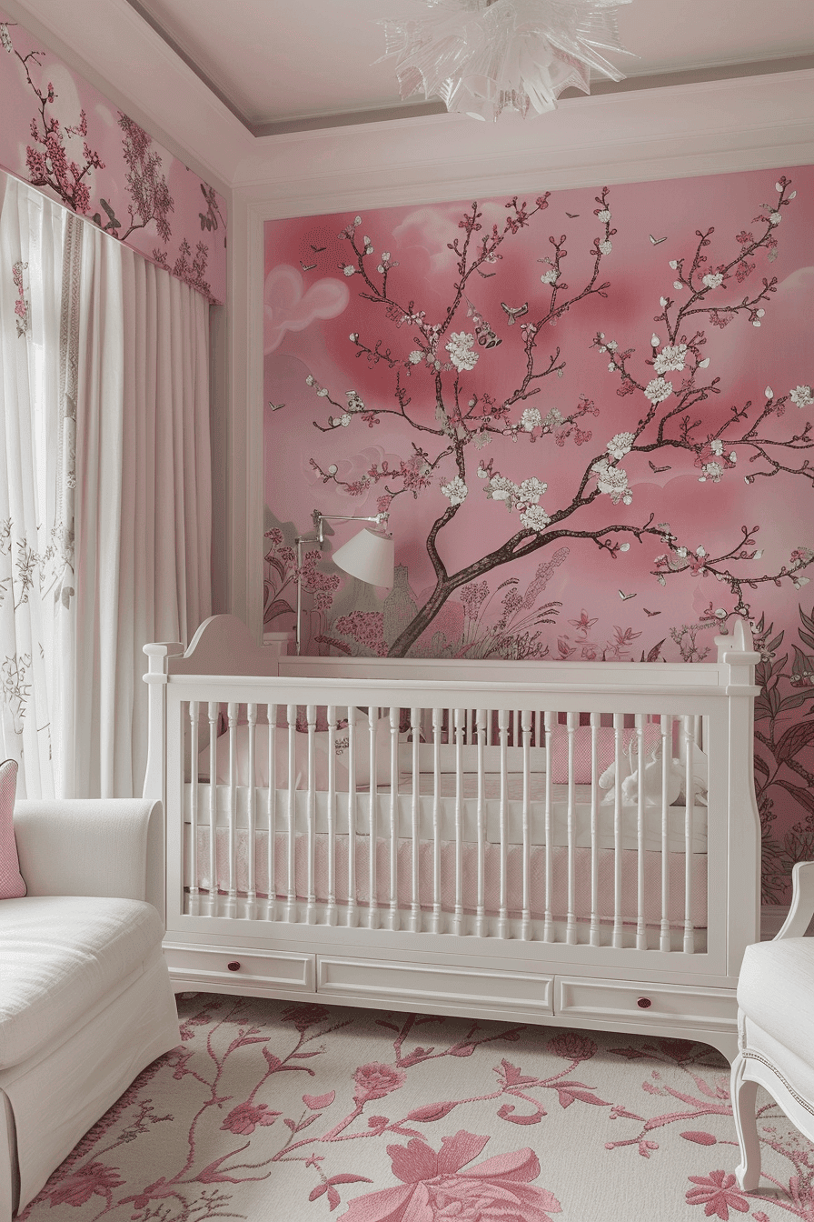 25 Adorable Pink Nursery Inspirations For Your Little Girl | The Olive ...