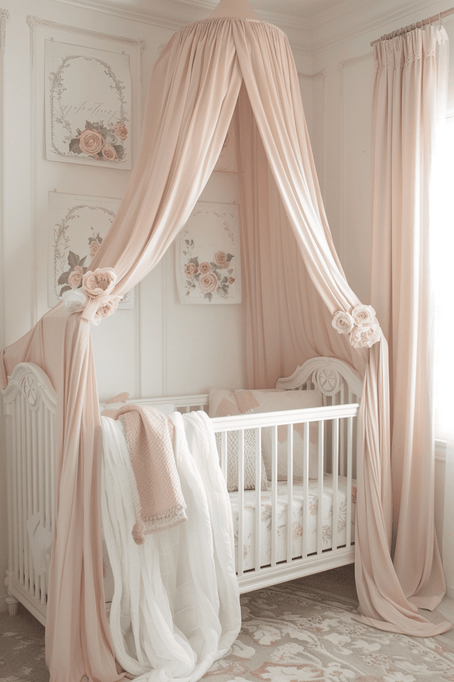 25 Adorable Pink Nursery Inspirations For Your Little Girl | The Olive ...