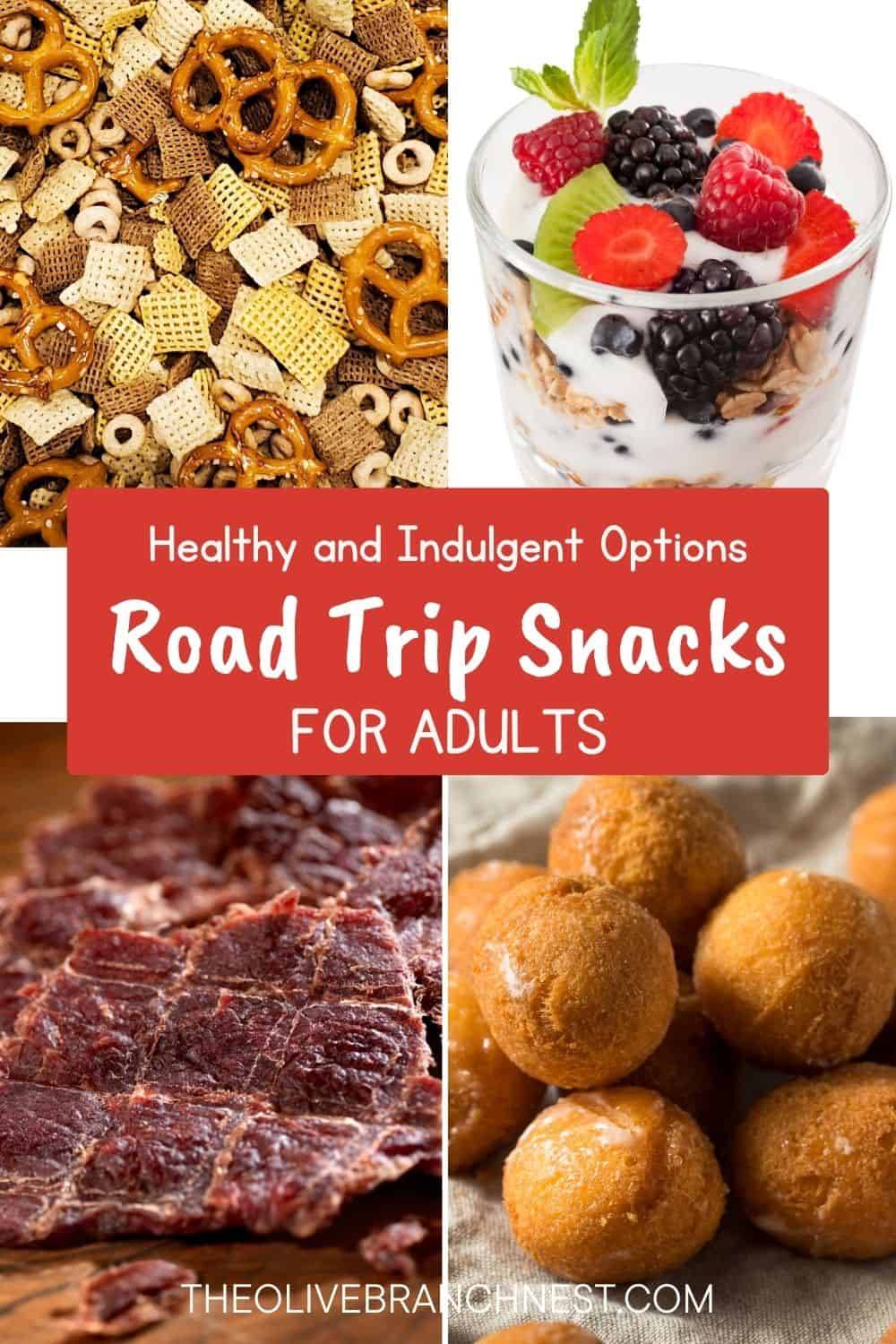 20+ Road Trip Snacks For Adults For One Tasty Trip | The Olive Branch Nest