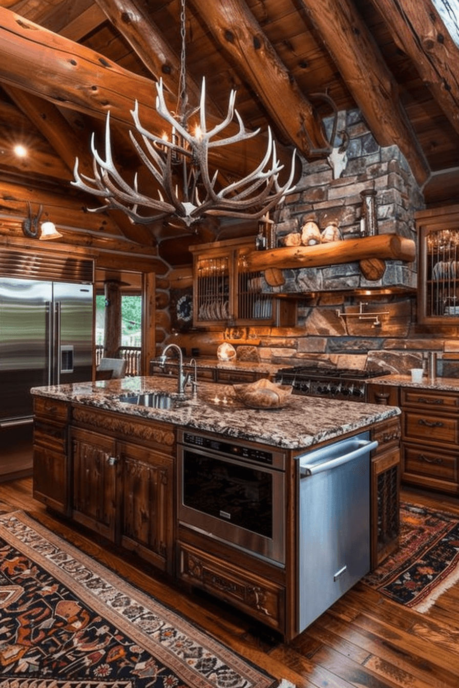 Rustic Cabin Kitchen Ideas Rustic Cabin Kitchen Ideas