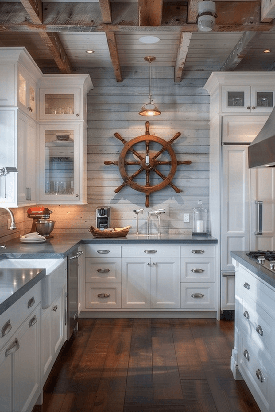 45 Coastal Kitchen Ideas And Designs: Bringing The Beach Home | The