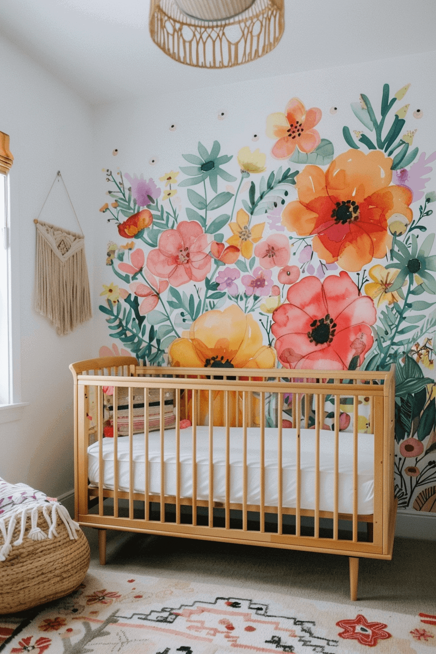 10 Whimsical Wildflower Nursery Ideas For Your Little One | The Olive ...