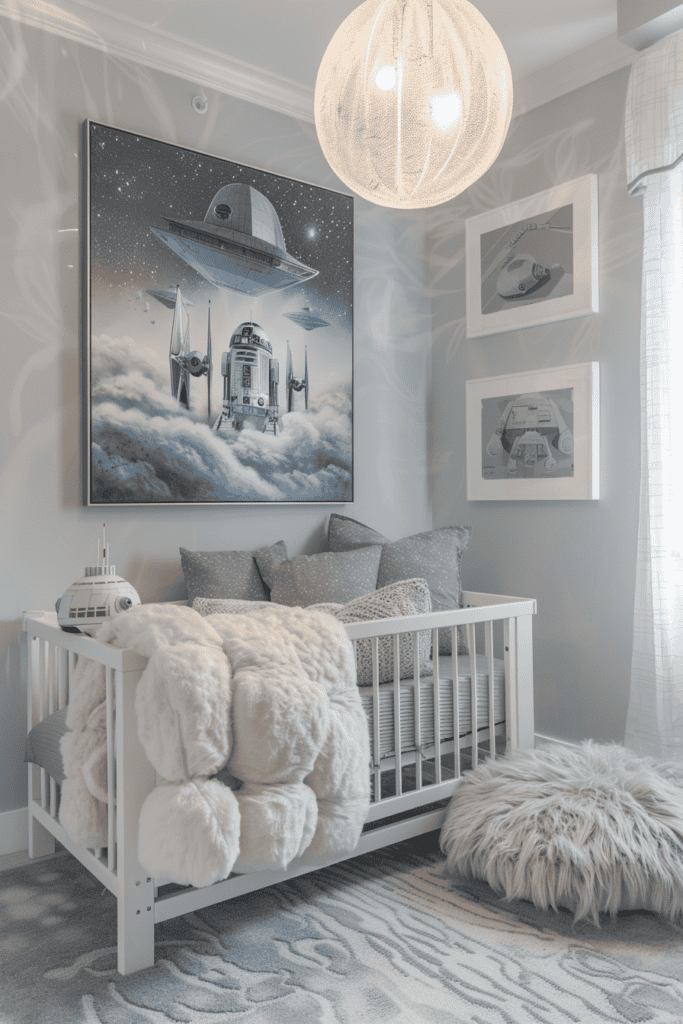 white star wars nursery