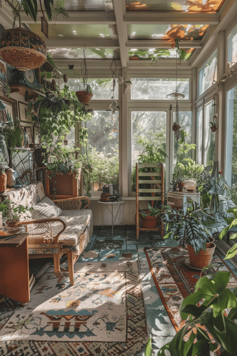 15 Artful Boho Sunroom Ideas To Inspire Your Inner Free Spirit | The ...