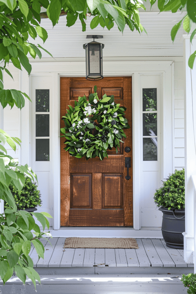 pretty farmhouse Summer Front Porch 