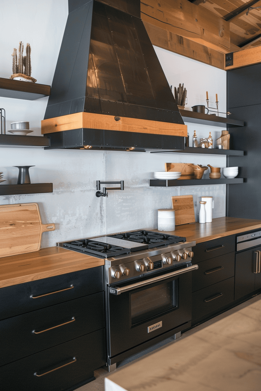 Concrete & Steel: 45 Stunning Industrial Kitchen Ideas | The Olive ...