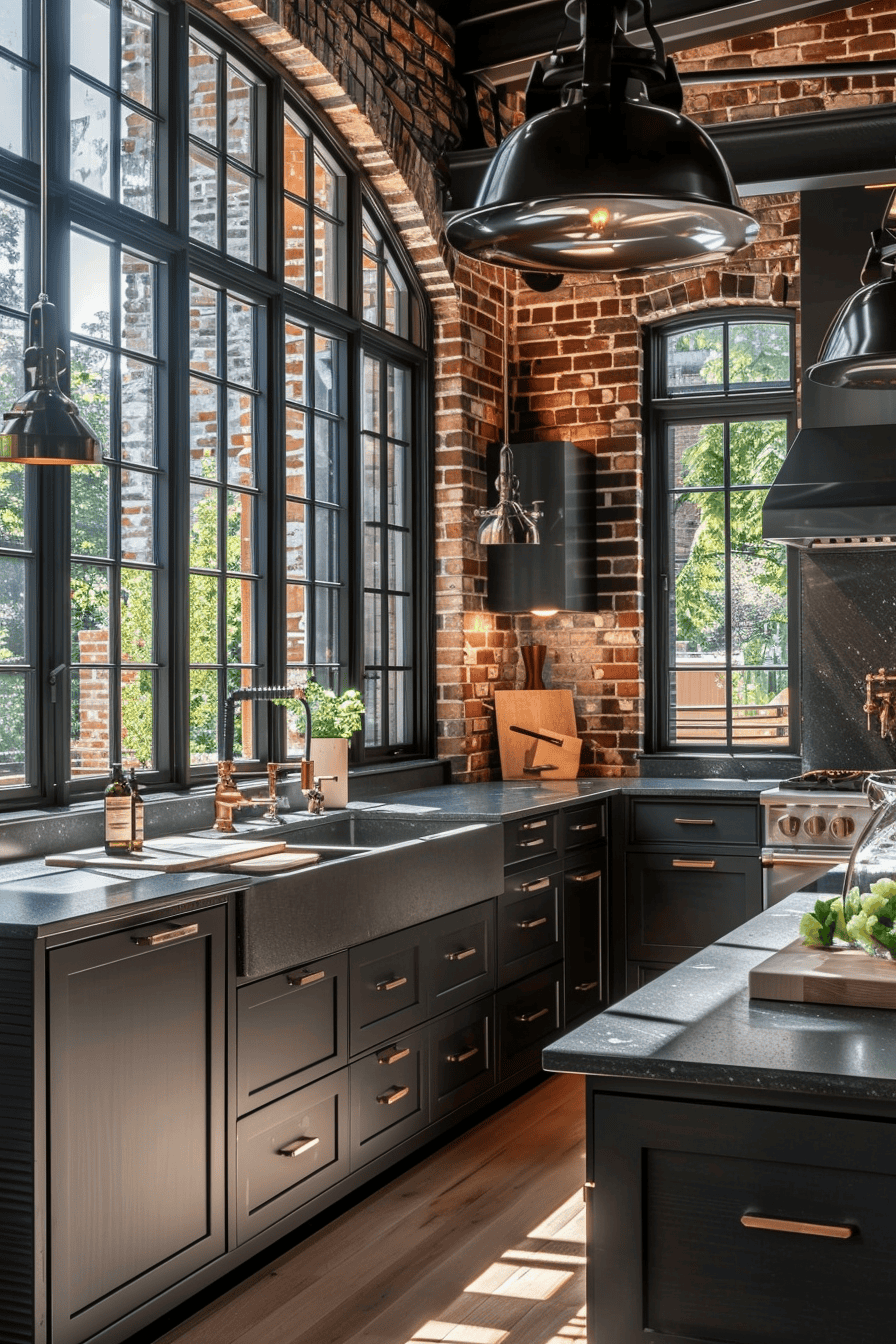 Concrete & Steel: 45 Stunning Industrial Kitchen Ideas | The Olive ...