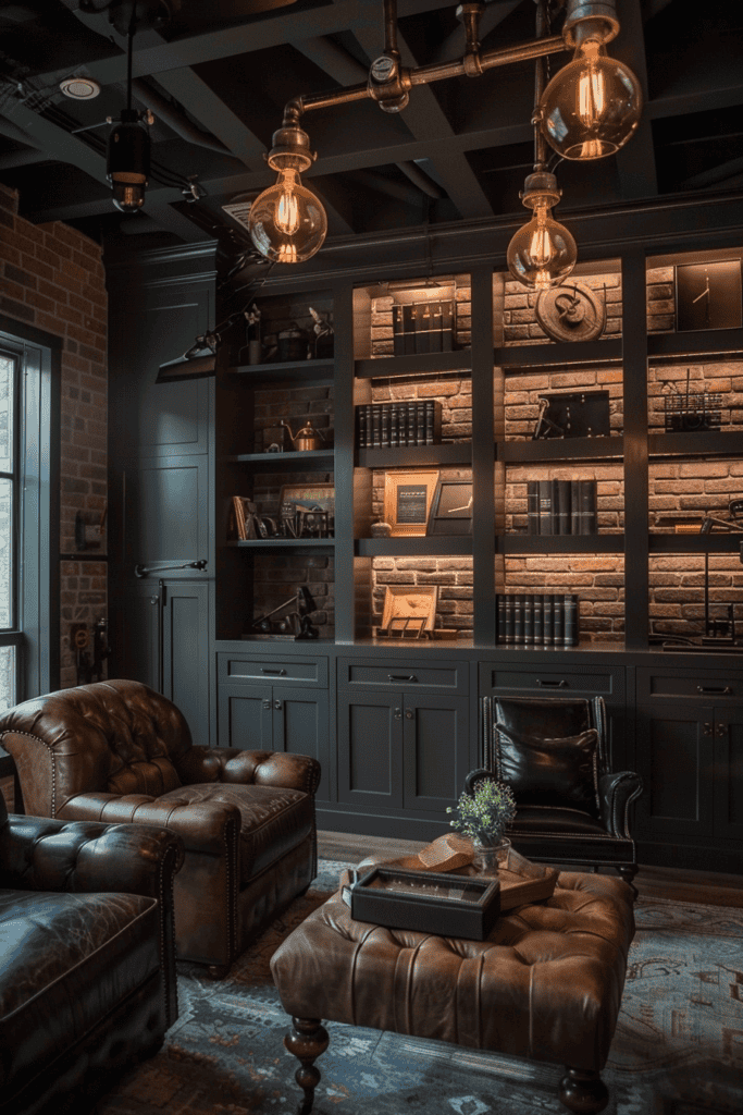 10 Moody Man Cave Ideas For The Ultimate Retreat | The Olive Branch Nest