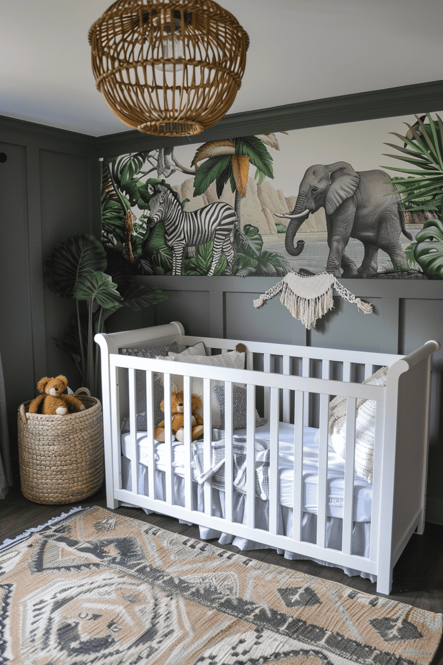 12 Enchanting Safari Nursery Ideas For Your Little Adventurer | The ...