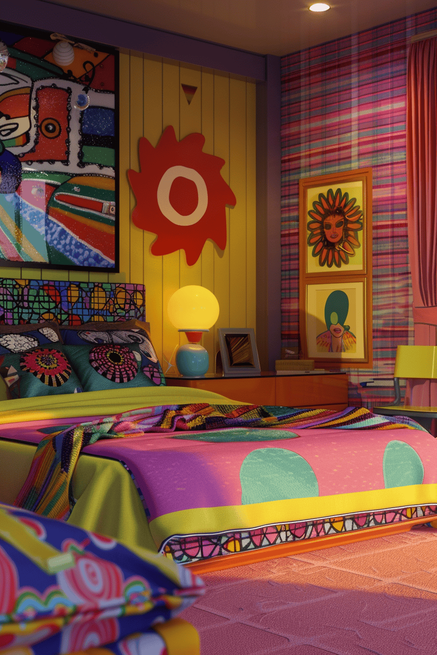 10 Funky Retro Bedroom Ideas To Revolutionize Your Decor | The Olive ...