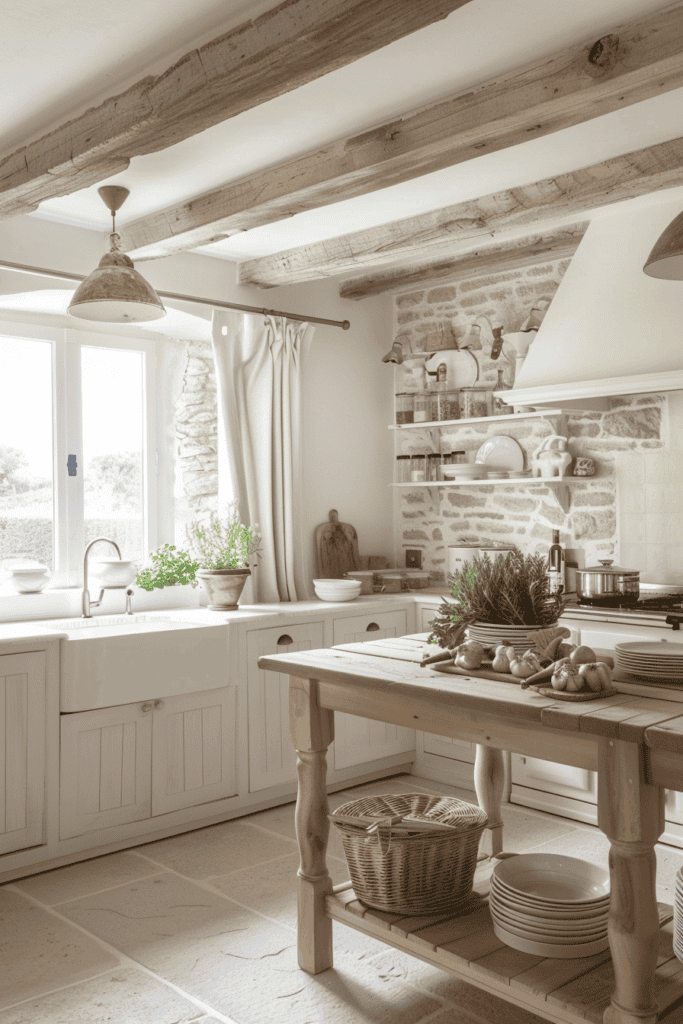 french farmhouse kitchen 