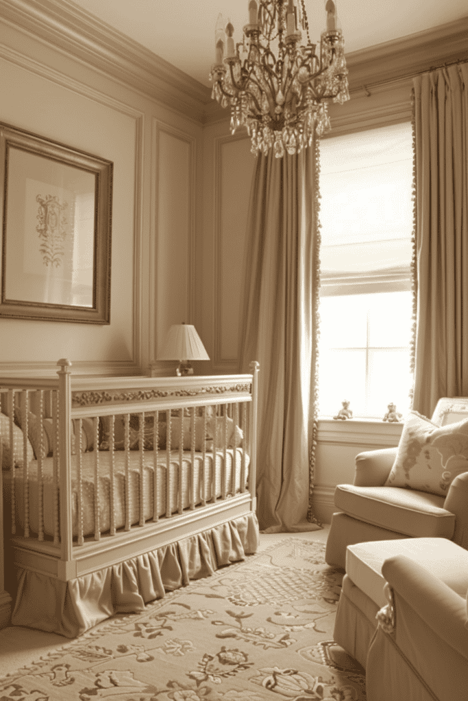 beige on beige timeless nursery 