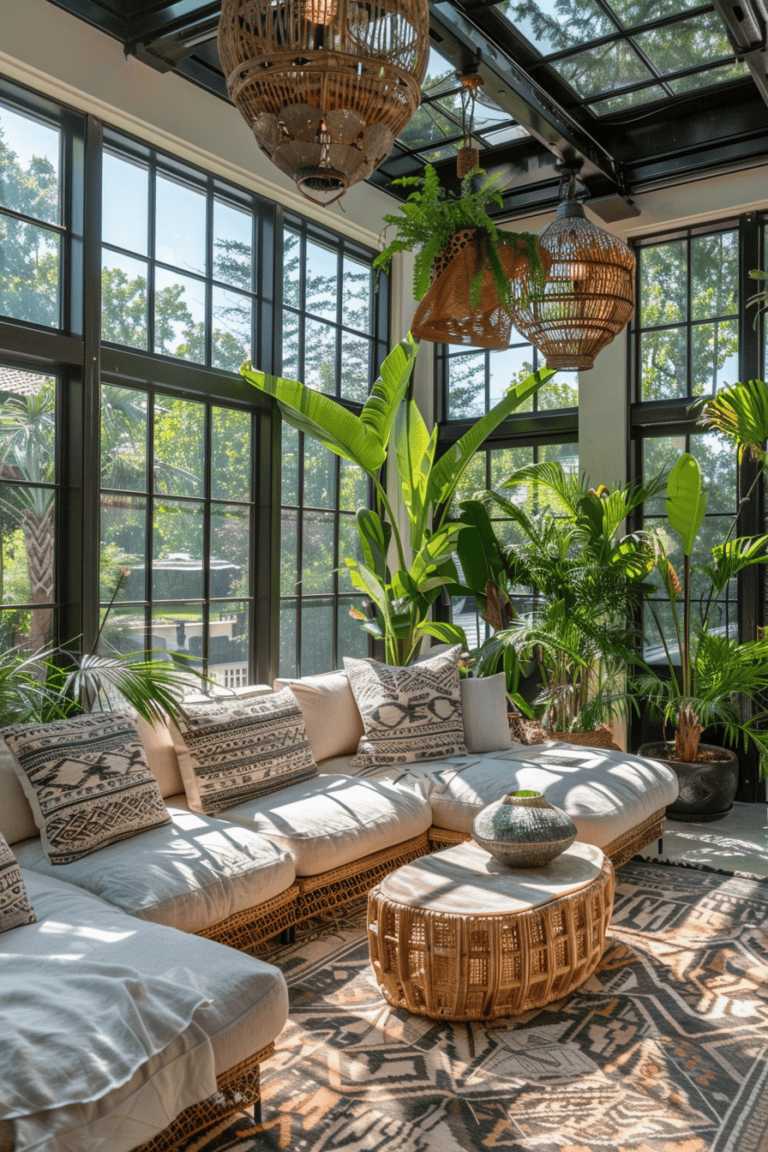 15 Artful Boho Sunroom Ideas To Inspire Your Inner Free Spirit | The ...