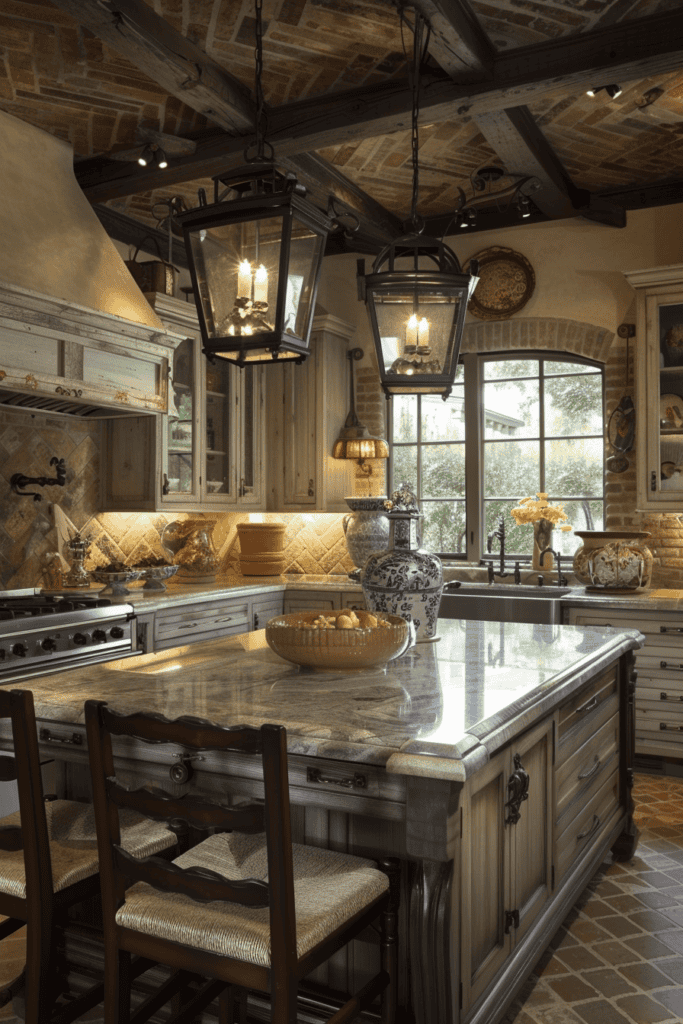 small Tuscan Kitchen