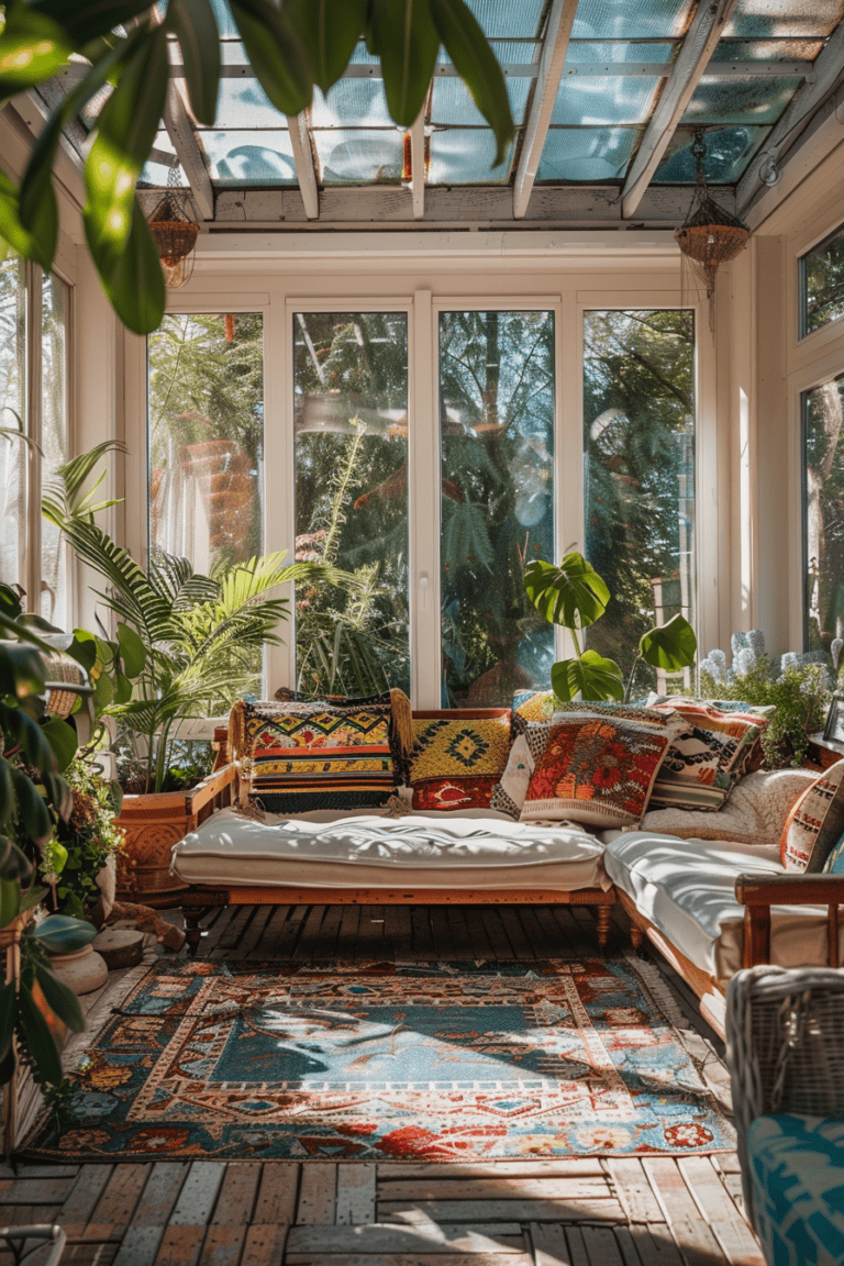 15 Artful Boho Sunroom Ideas To Inspire Your Inner Free Spirit | The ...