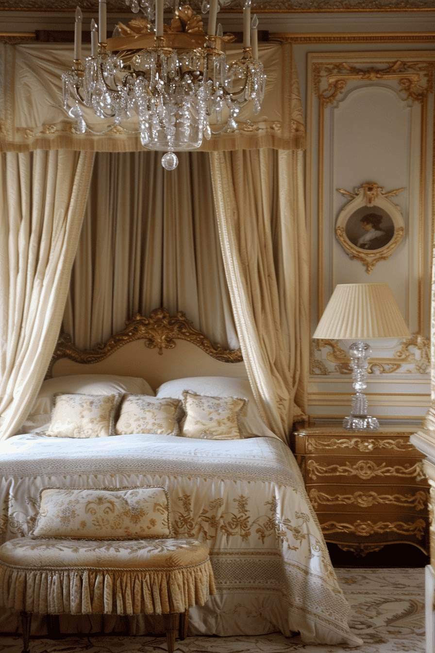 Parisian Oasis: 17 Enchanting French Styled Bedrooms | The Olive Branch ...