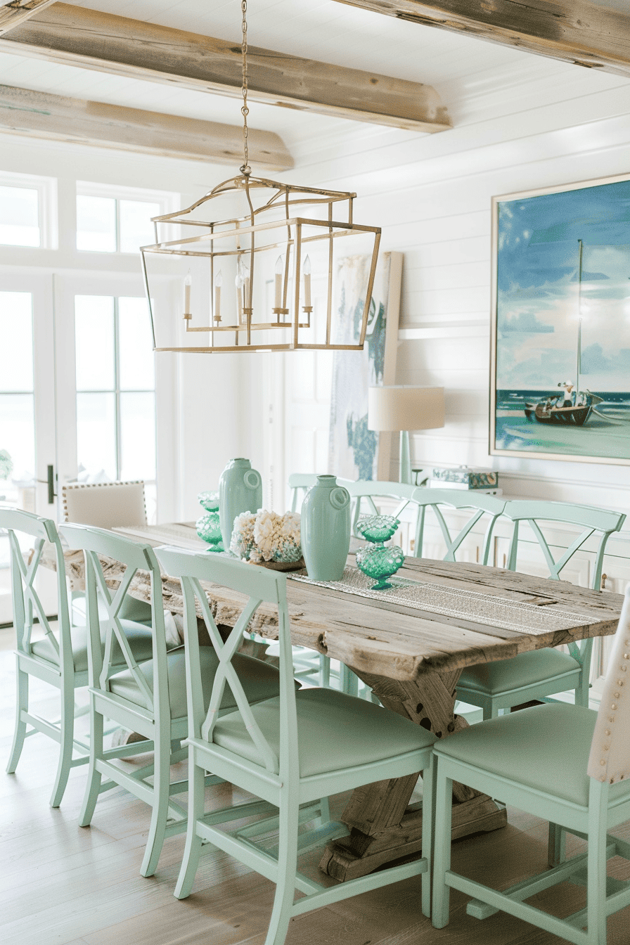35 Coastal Dining Room Ideas: Bringing The Serenity Of The Shore ...