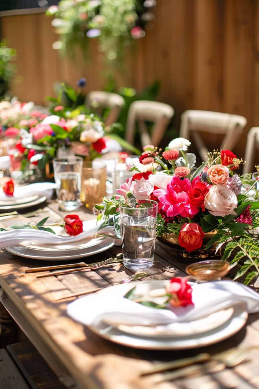 4th july table setting ideas