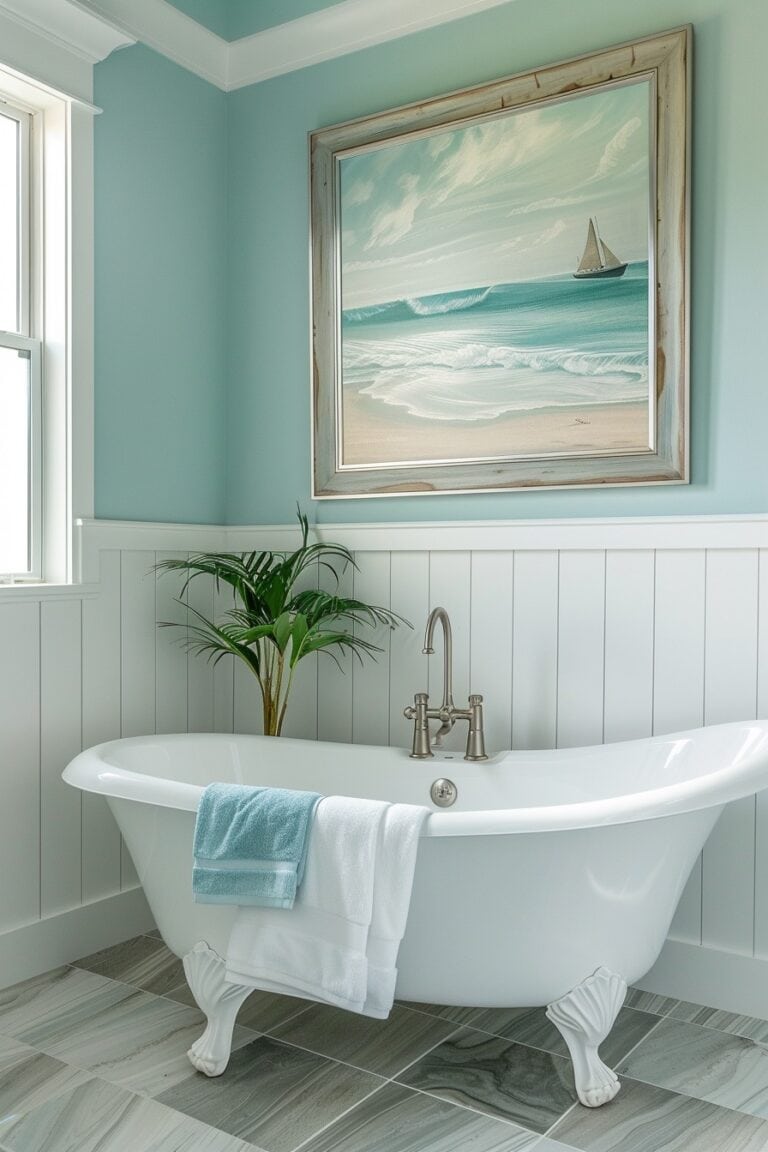 27 Breezy Coastal Bathroom Ideas That Will Transform Your Space | The ...