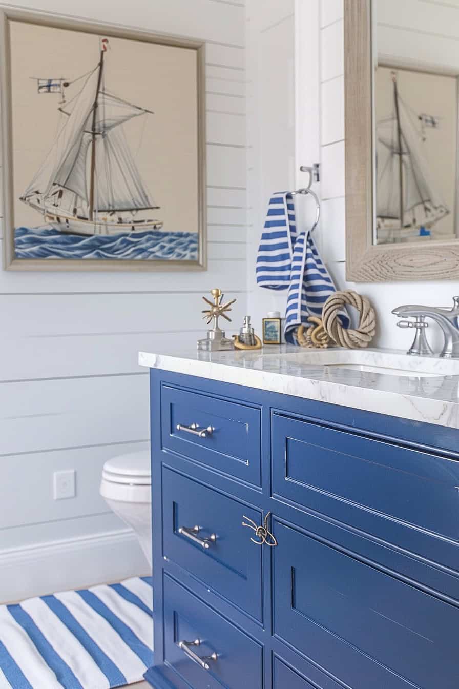 27 Breezy Coastal Bathroom Ideas That Will Transform Your Space | The ...