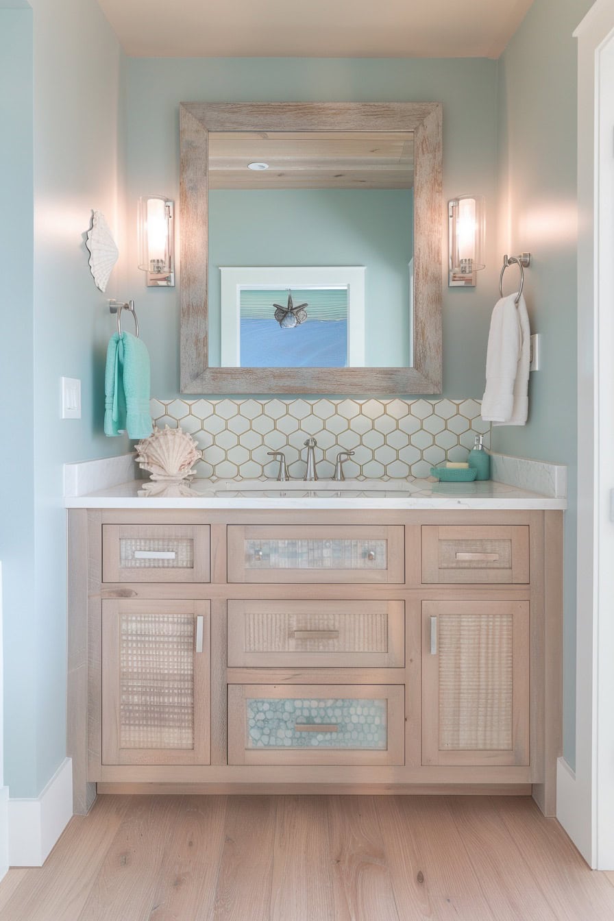 27 Breezy Coastal Bathroom Ideas That Will Transform Your Space | The ...