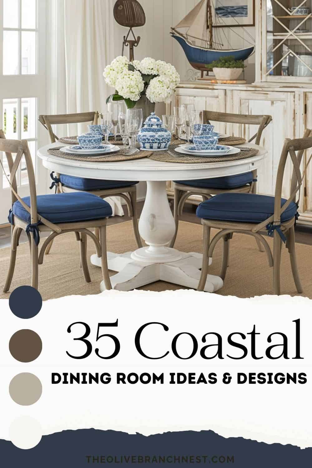 35 Coastal Dining Room Ideas: Bringing The Serenity Of The Shore ...