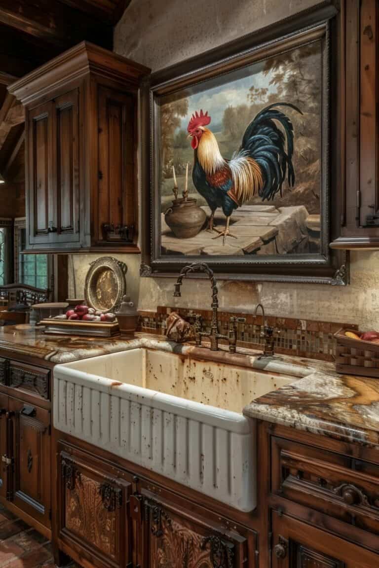 Cluck It Up: Rooster Themed Kitchen Ideas for the Home Decor Enthusiast