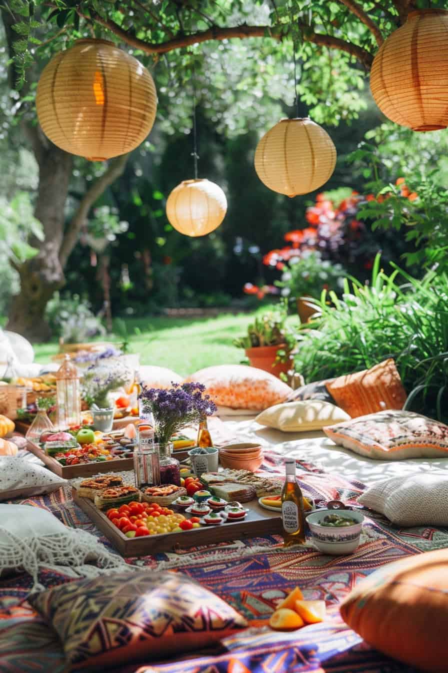 8 Enchanting Boho Picnic Ideas For A Magical Outdoor Gathering | The ...