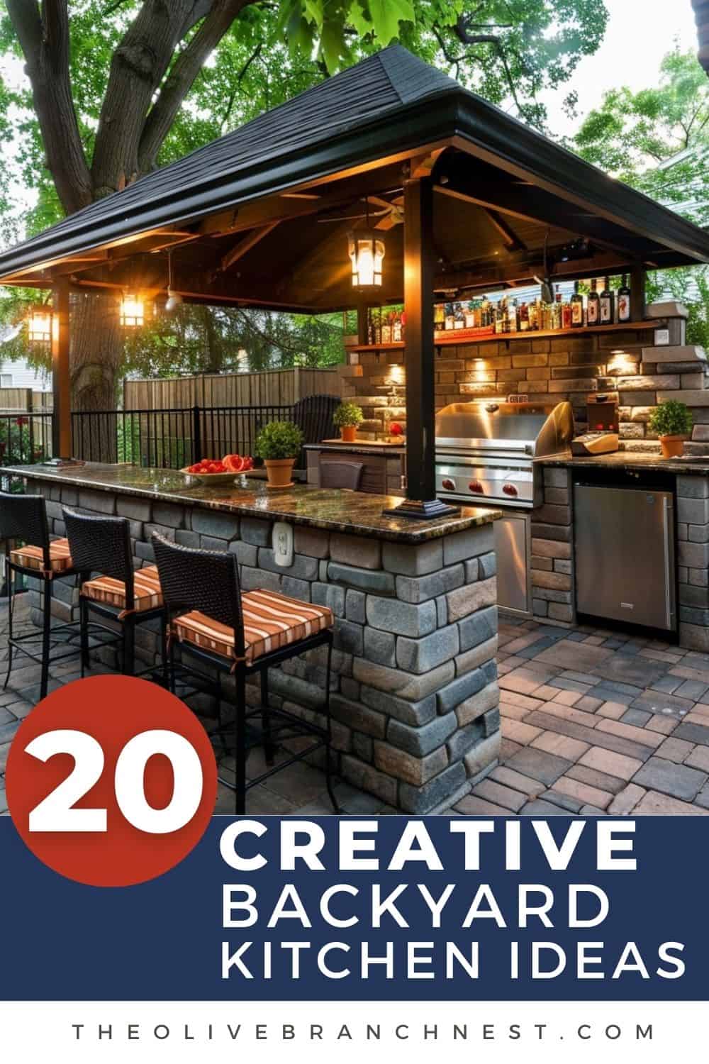 Transform Your Outdoor Space With These 20 Backyard Kitchen Ideas | The ...