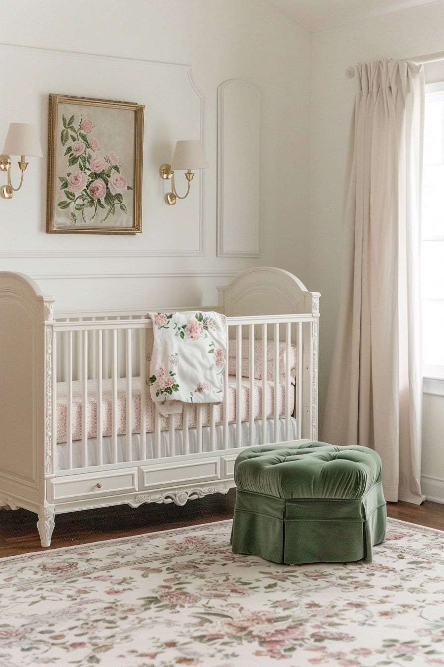 Classic And Elegant: Creating A Timeless Girl Nursery | The Olive ...