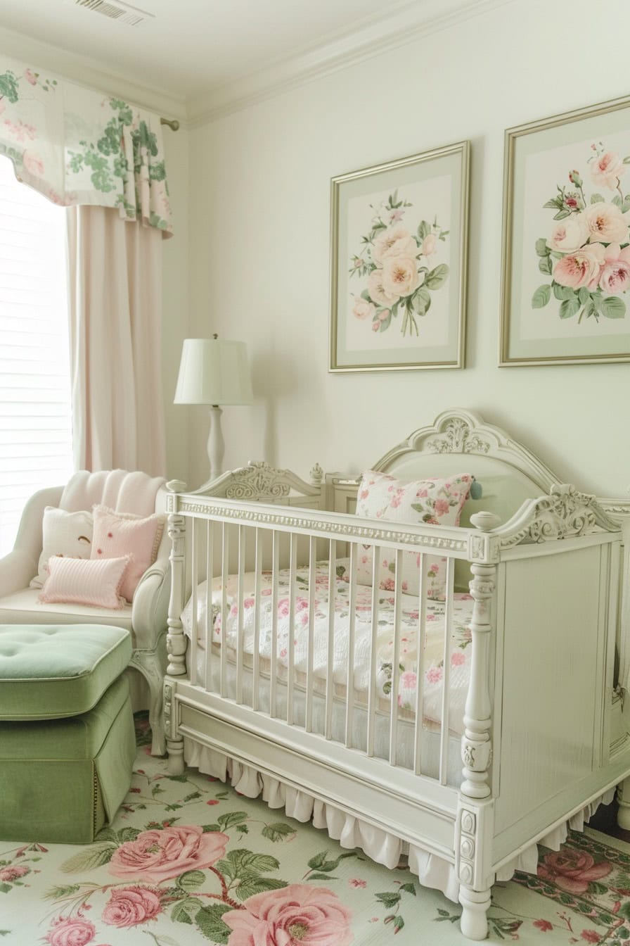 Classic And Elegant: Creating A Timeless Girl Nursery | The Olive ...