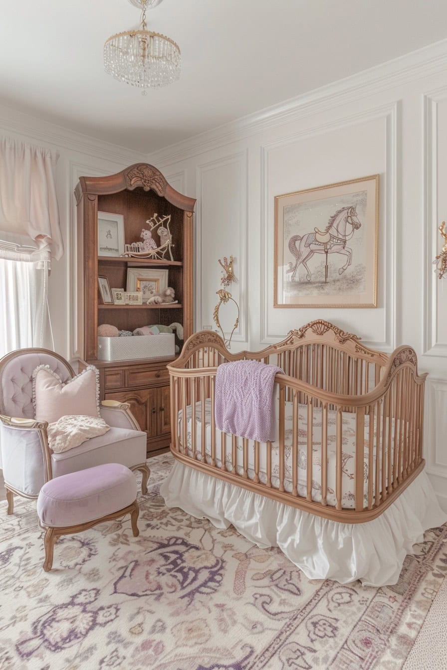 Classic And Elegant: Creating A Timeless Girl Nursery | The Olive ...