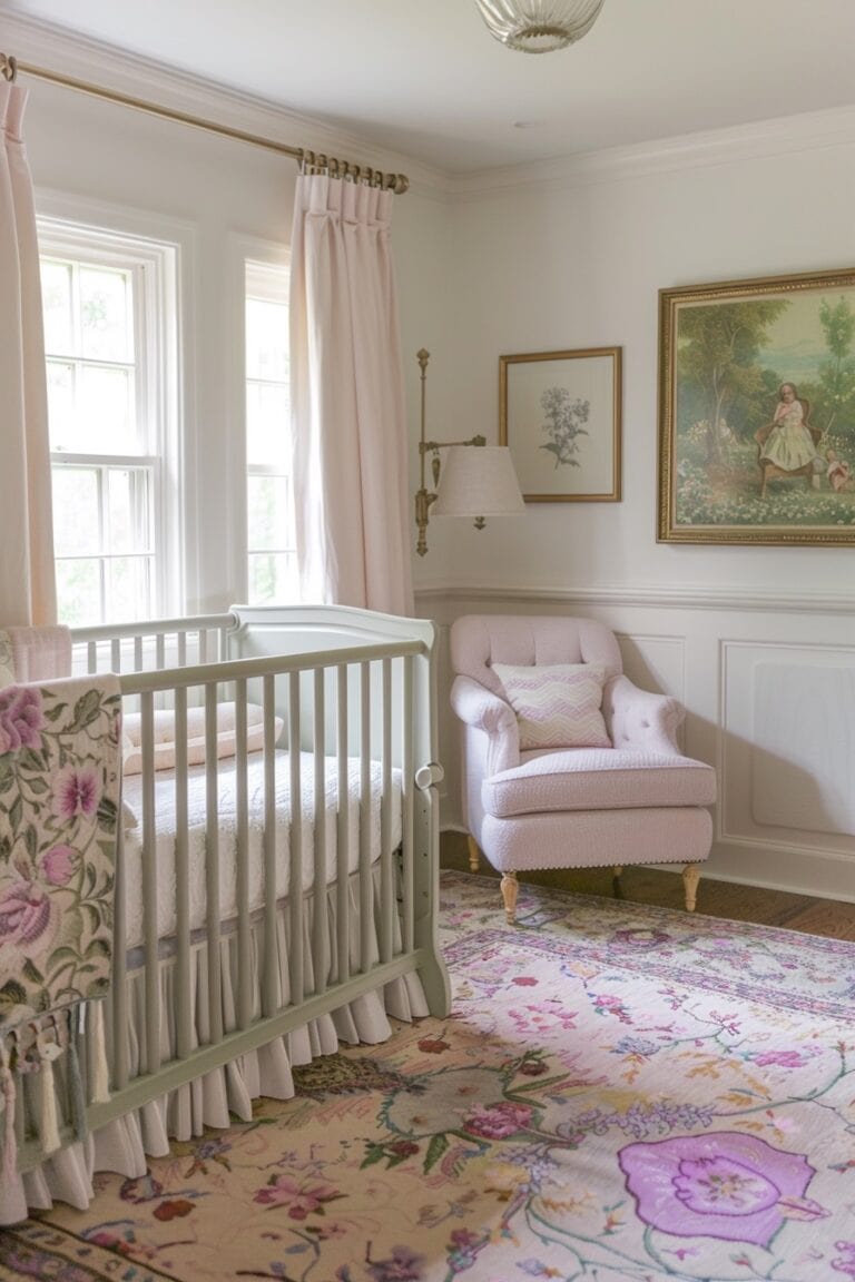 Classic And Elegant: Creating A Timeless Girl Nursery | The Olive ...