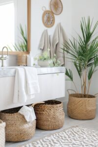 22 Beautiful Boho Bathrooms For Your Home | The Olive Branch Nest