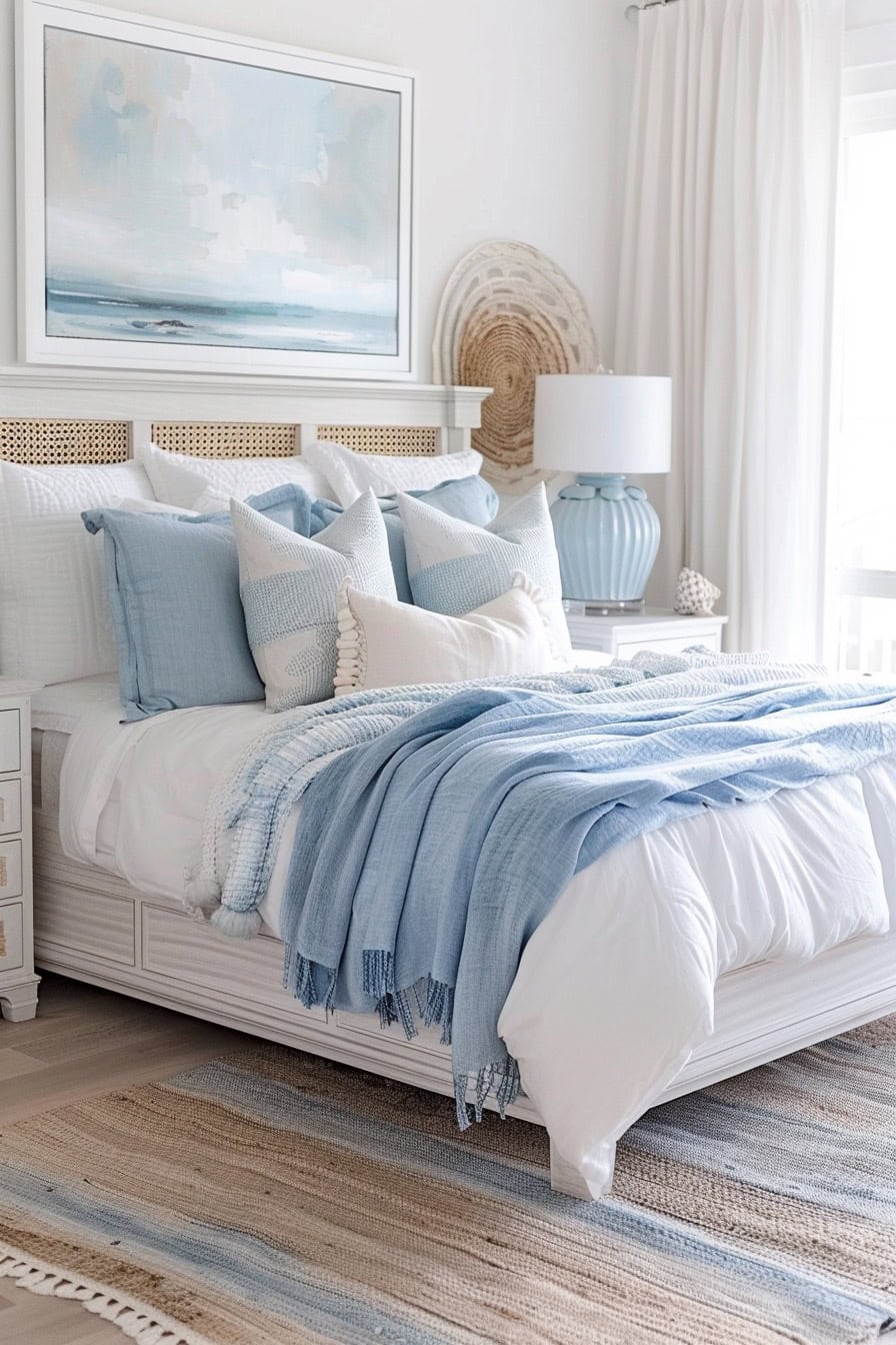 20 Beautiful Coastal Bedrooms For Your Home | The Olive Branch Nest