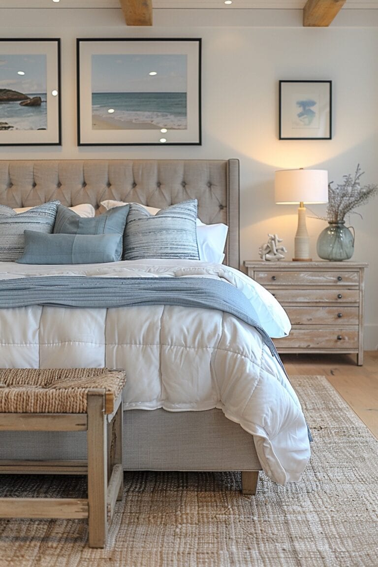 20 Beautiful Coastal Bedrooms For Your Home | The Olive Branch Nest