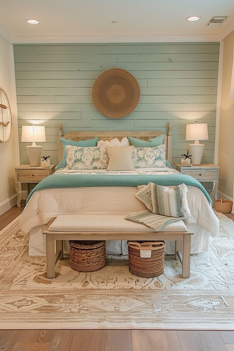 20 Beautiful Coastal Bedrooms For Your Home | The Olive Branch Nest