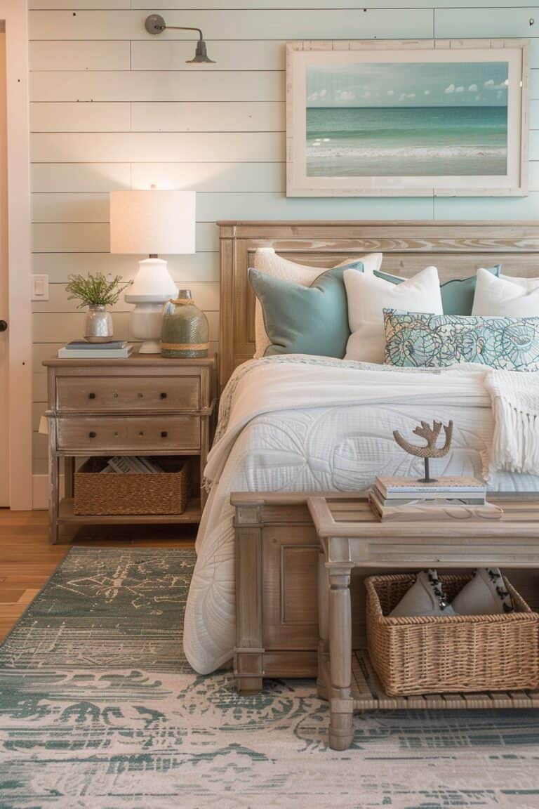 20 Beautiful Coastal Bedrooms For Your Home | The Olive Branch Nest