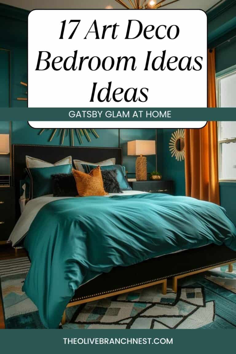 17 Beautiful Art Deco Bedrooms For Your Home The Olive Branch Nest