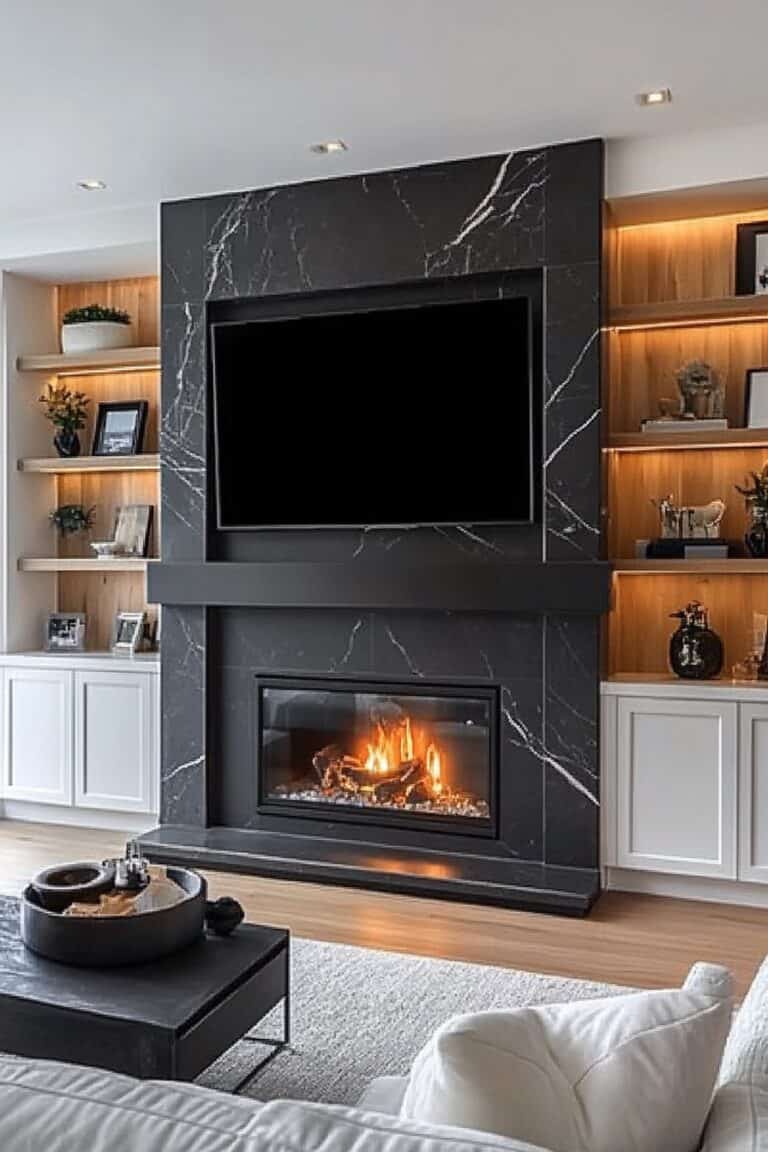 35 Creative Fireplace Built-ins You Will Love | The Olive Branch Nest